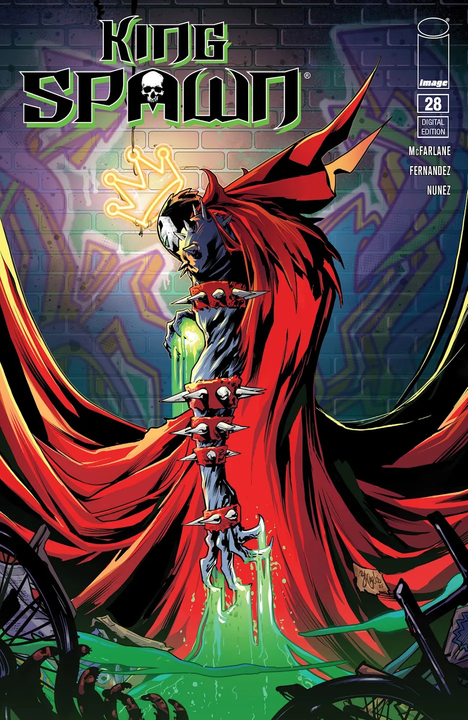 King Spawn Issue #28 cover