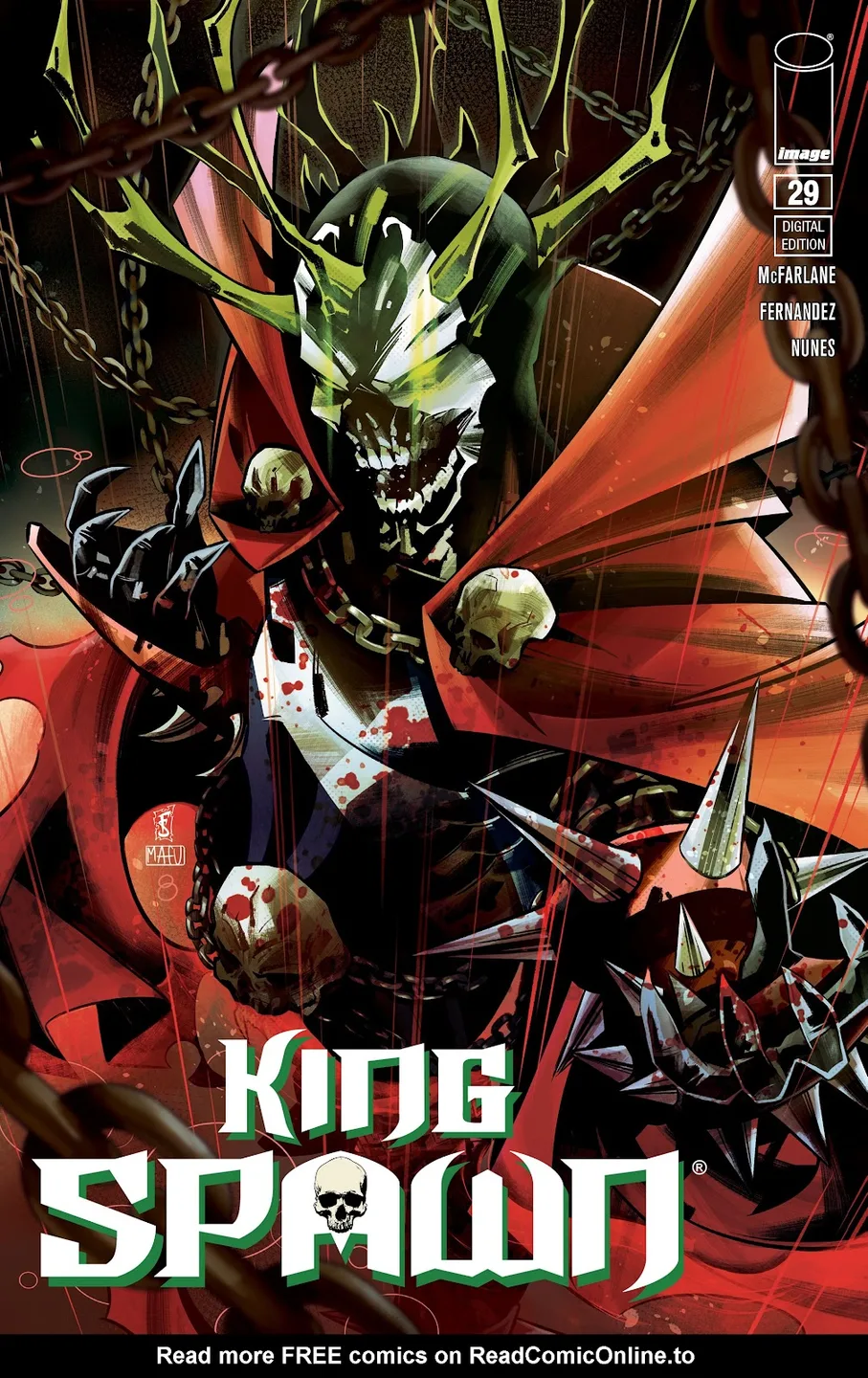 King Spawn Issue #29 cover