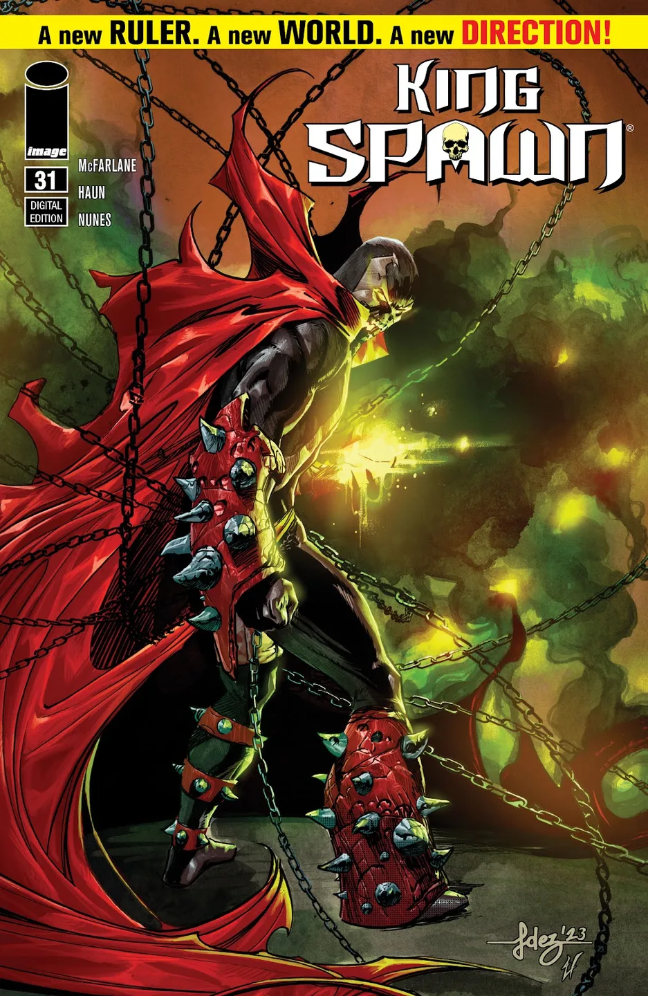 King Spawn Issue #31 cover