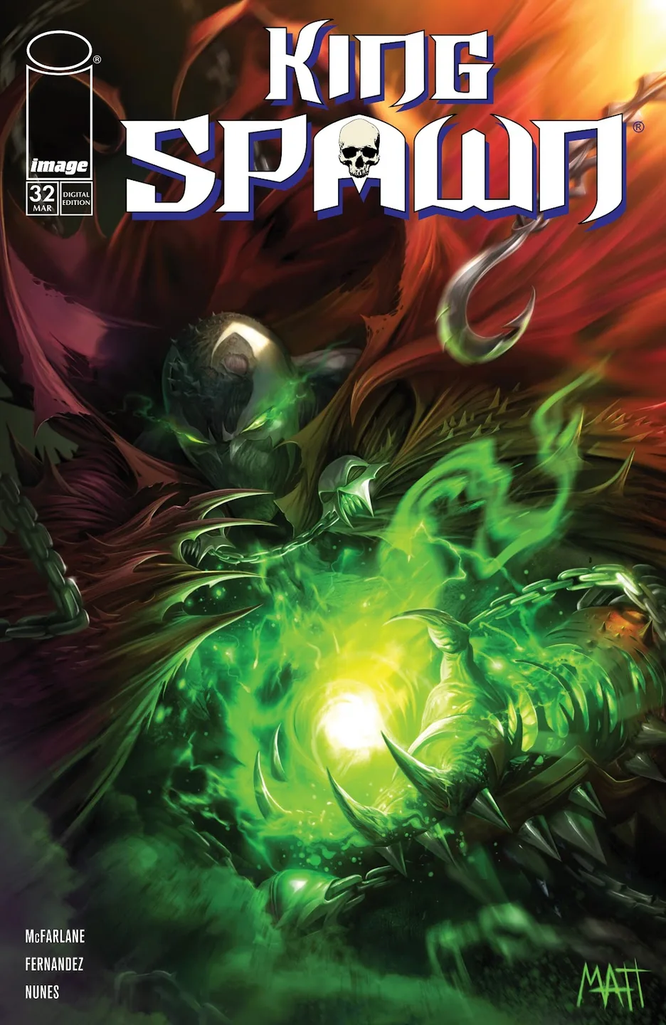 King Spawn Issue #32 cover