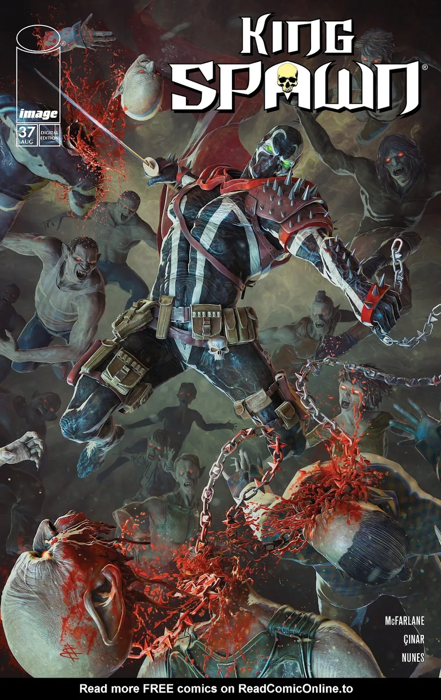 King Spawn Issue #37 cover