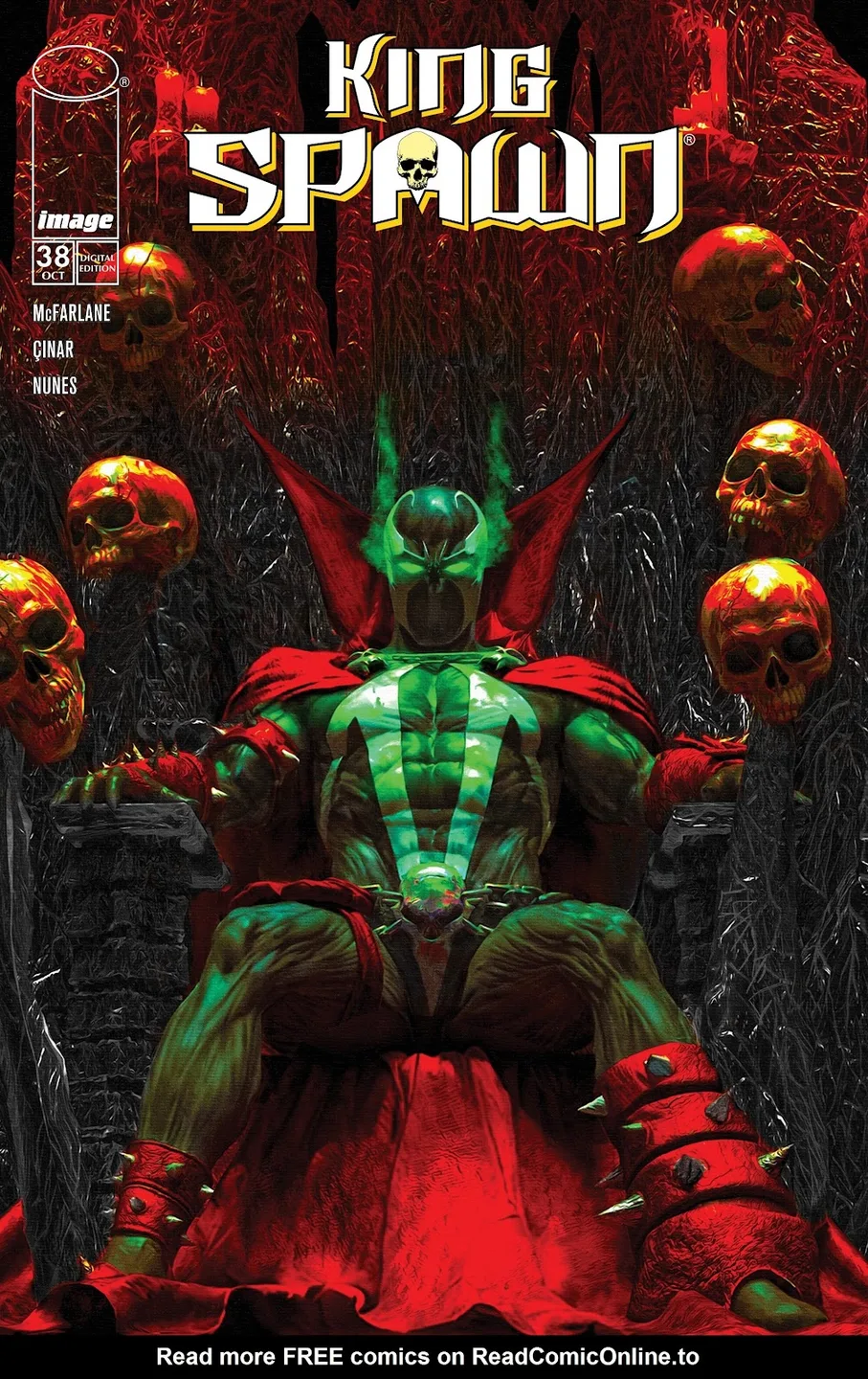 King Spawn Issue #38 cover