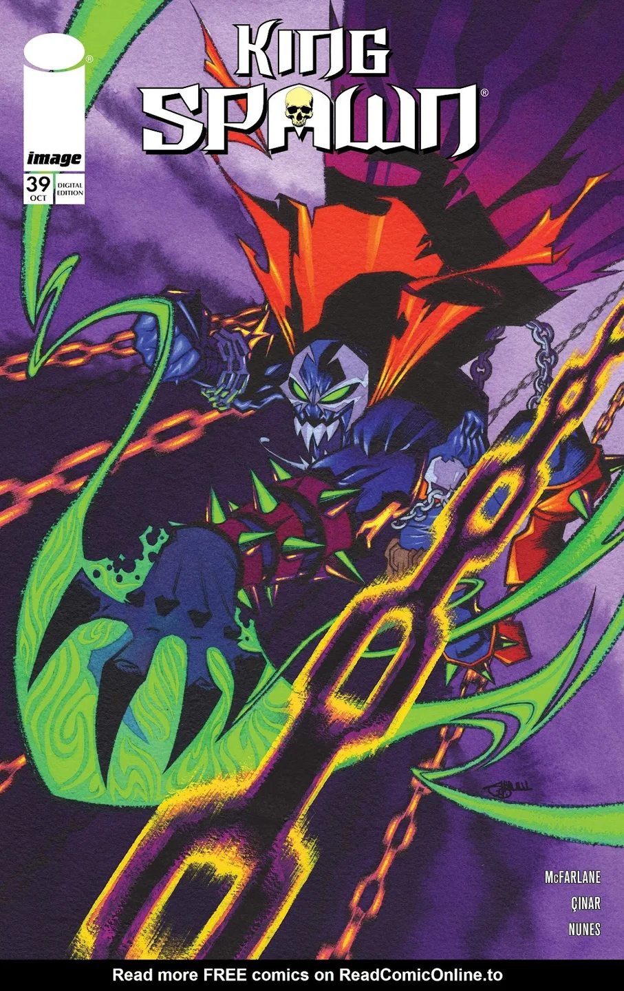 King Spawn Issue #39 cover