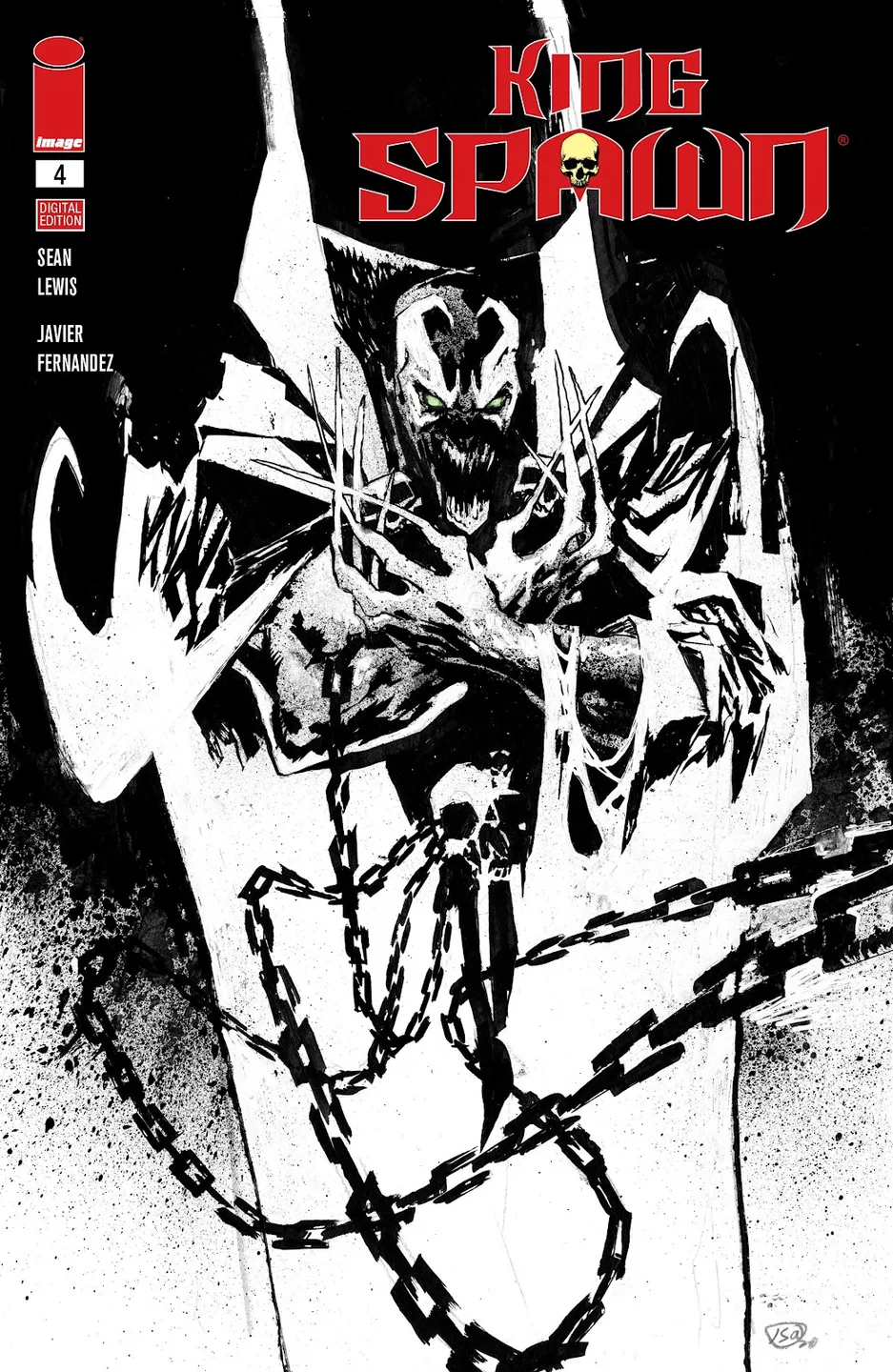 King Spawn Issue #4 cover