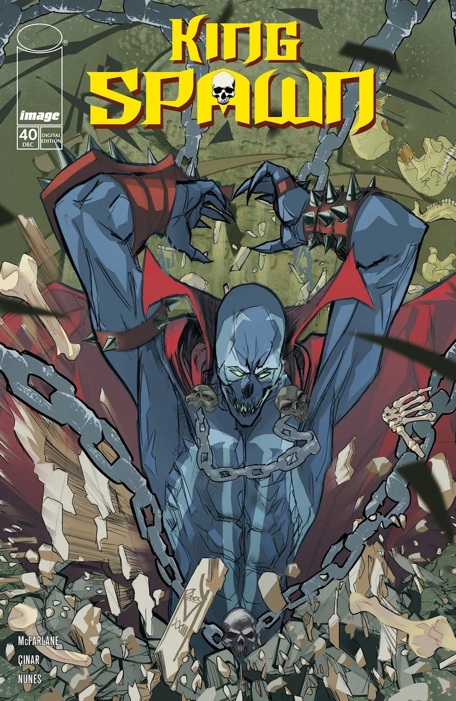 King Spawn Issue #40 cover