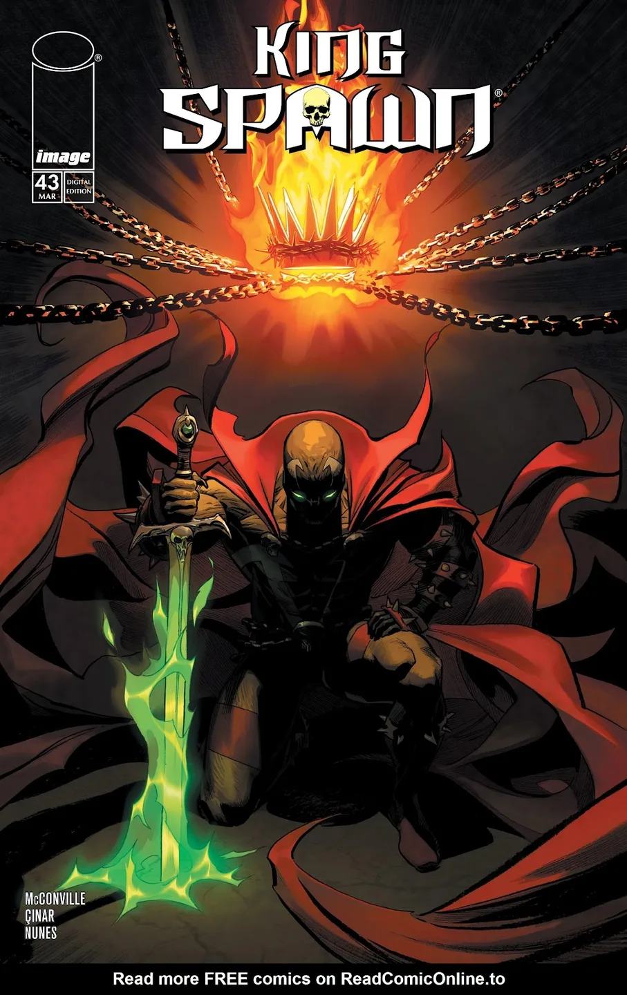 King Spawn Issue #43 cover