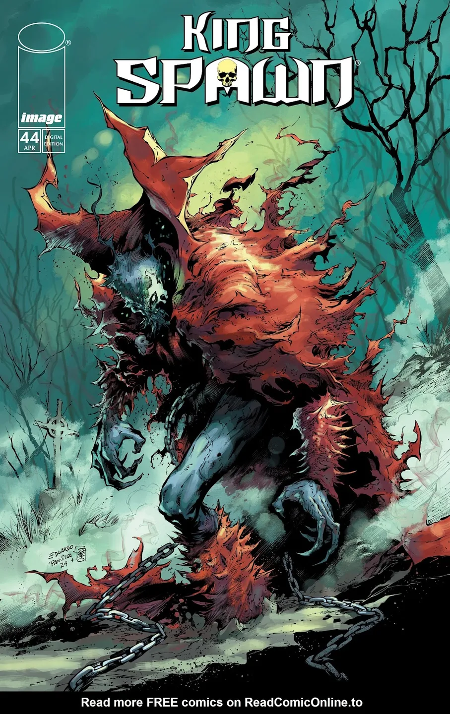 King Spawn Issue #44 cover