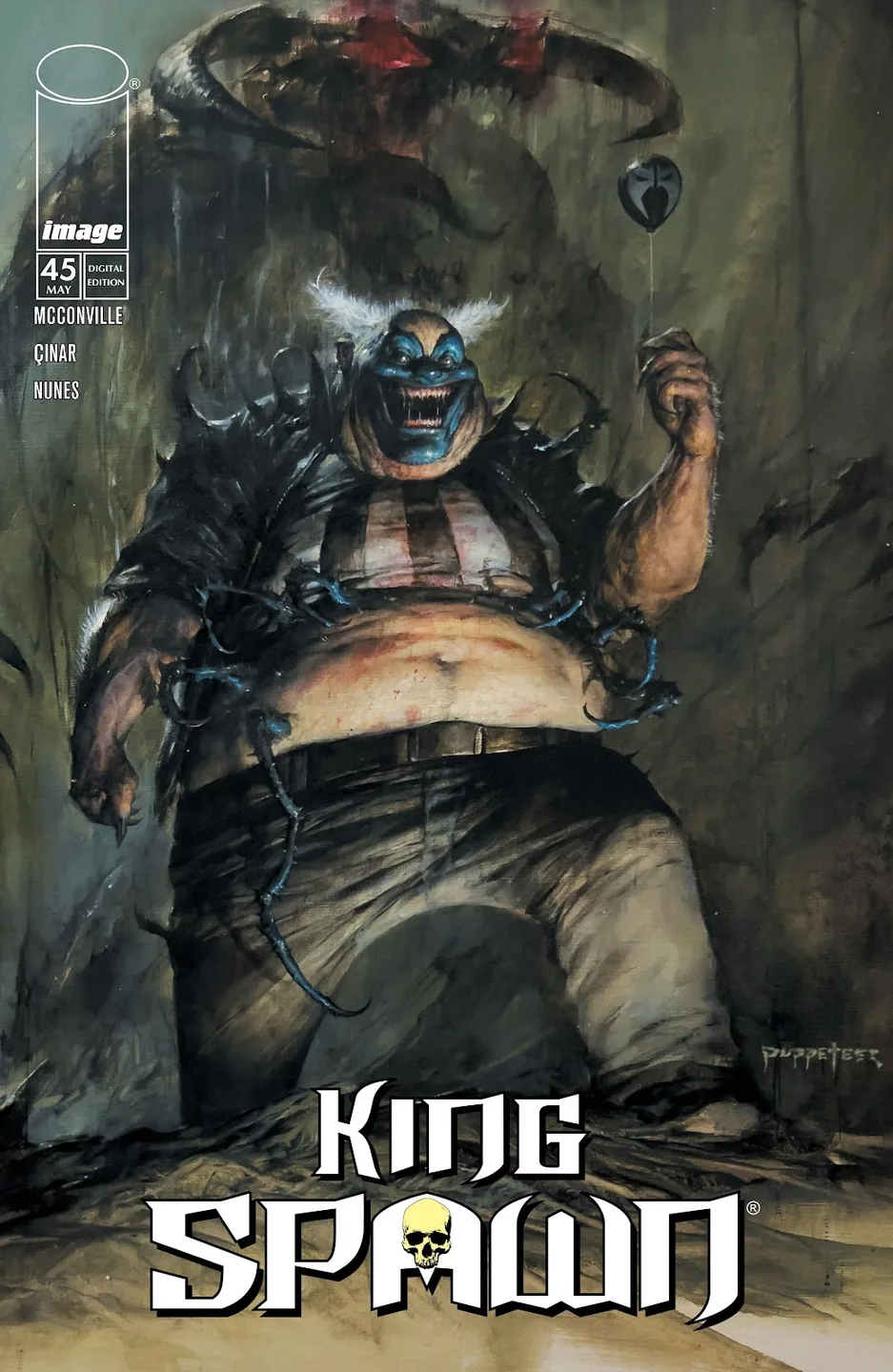 King Spawn Issue #45 cover