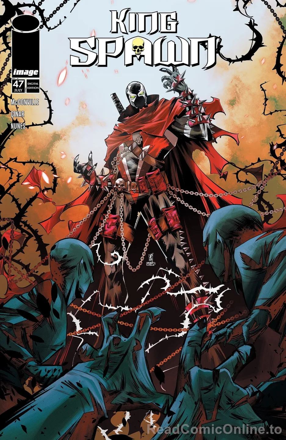 King Spawn Issue #47 cover