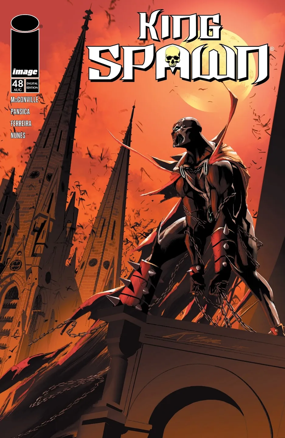 King Spawn Issue #48 cover