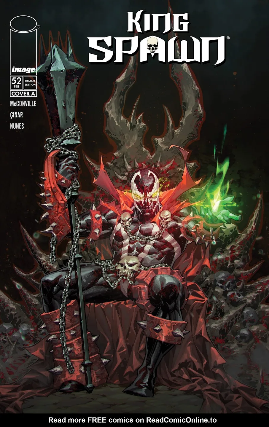 King Spawn Issue #52 cover