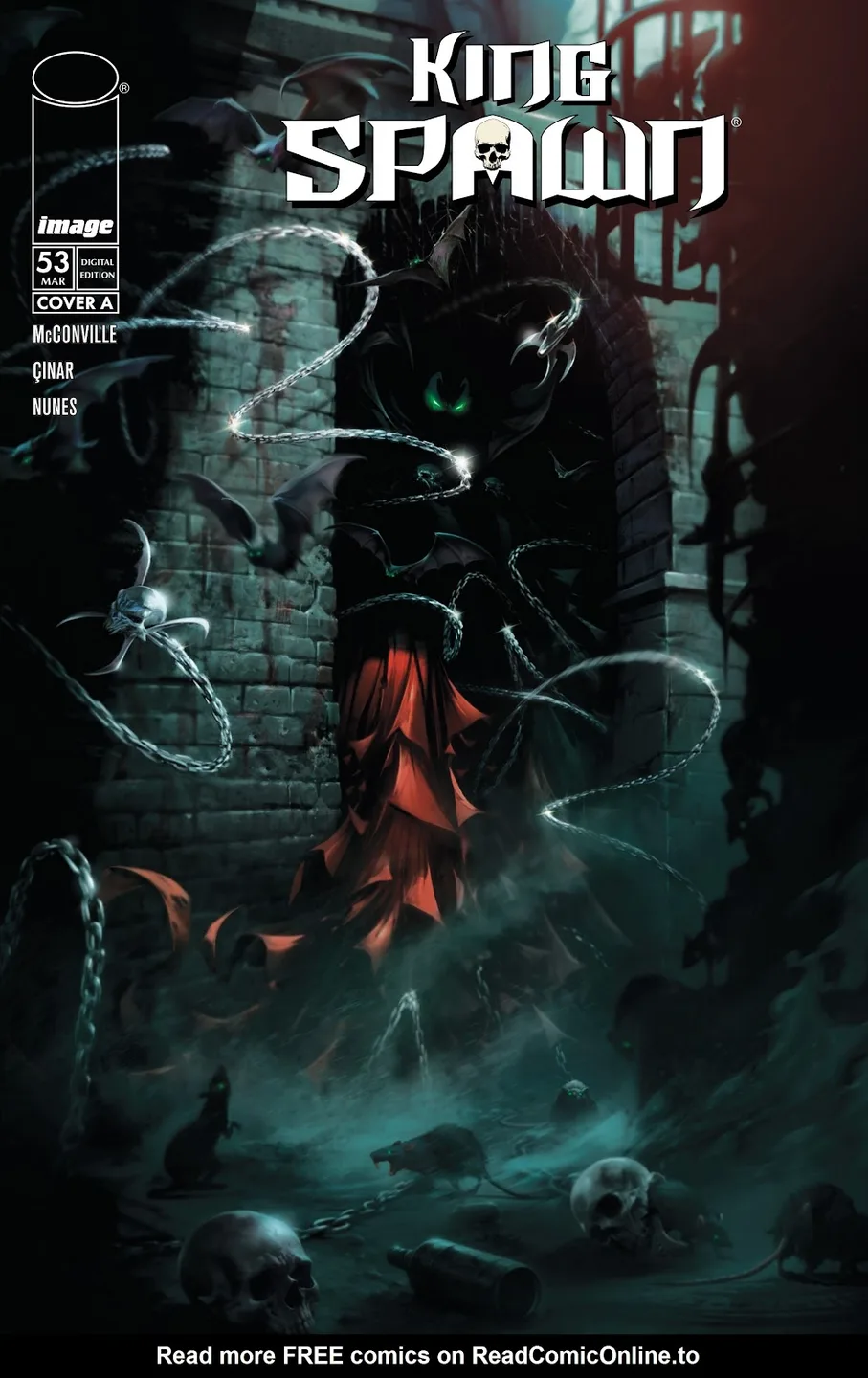 King Spawn Issue #53 cover