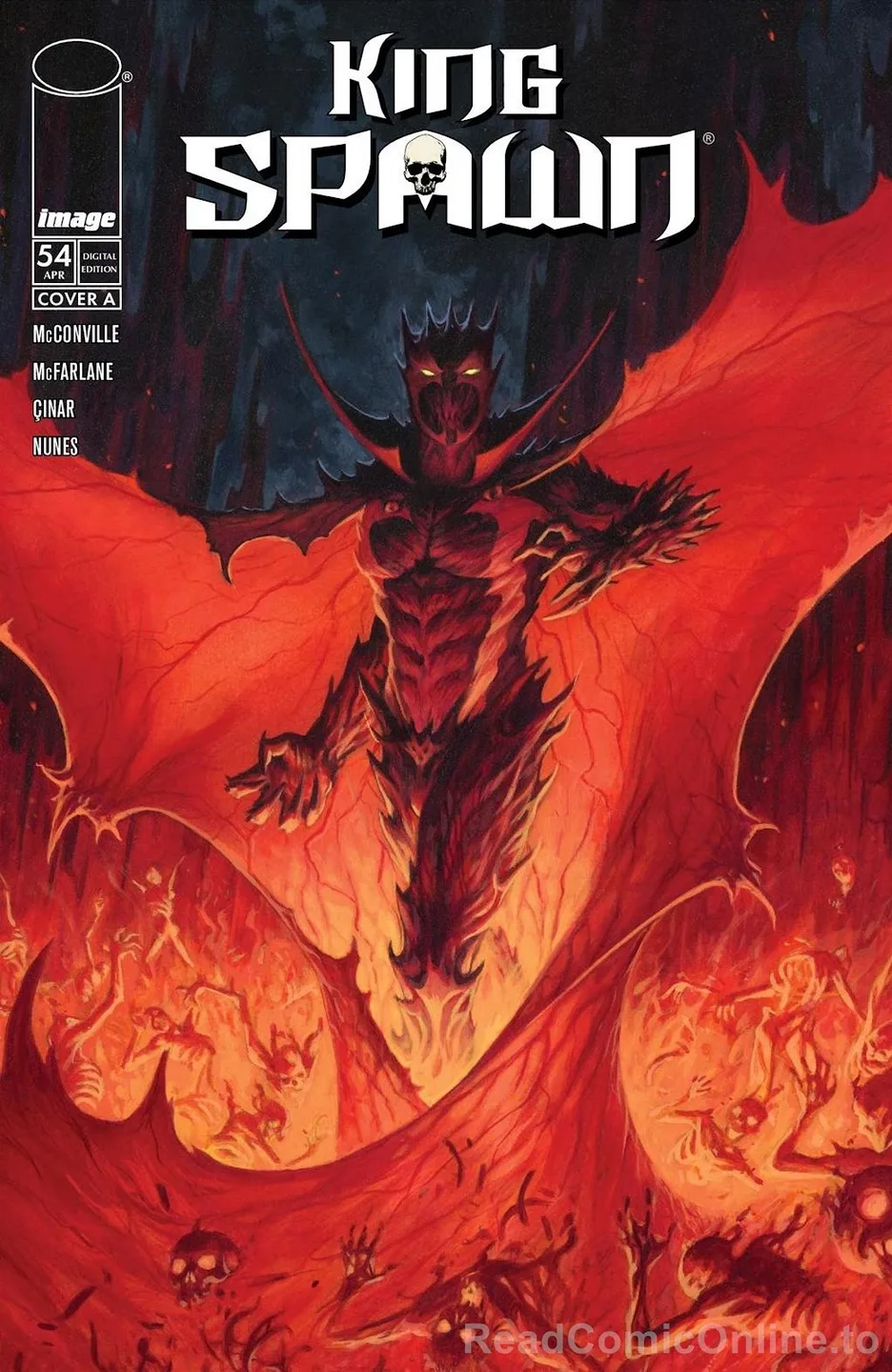 King Spawn Issue #54 cover
