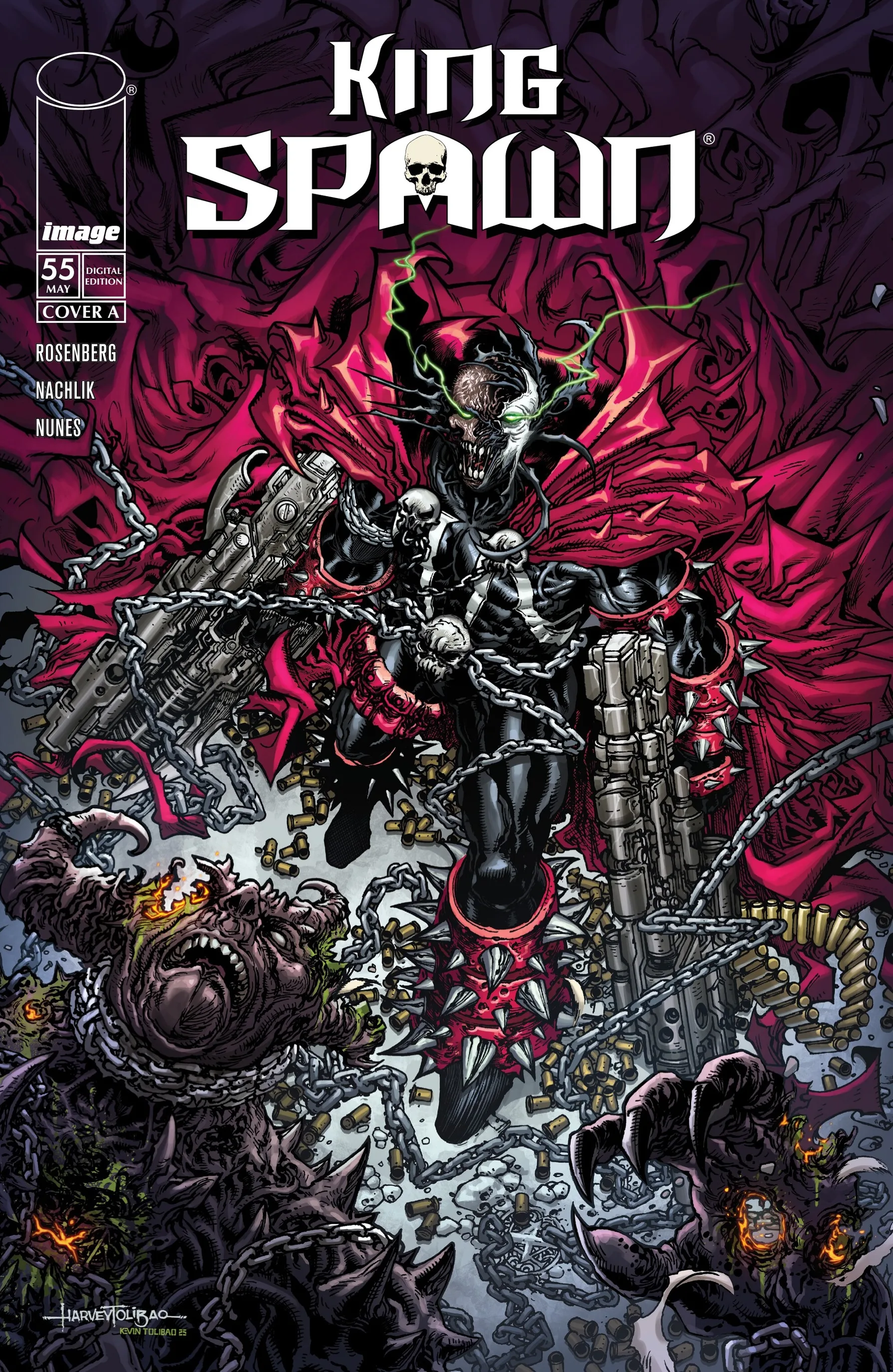 King Spawn Issue #55 cover