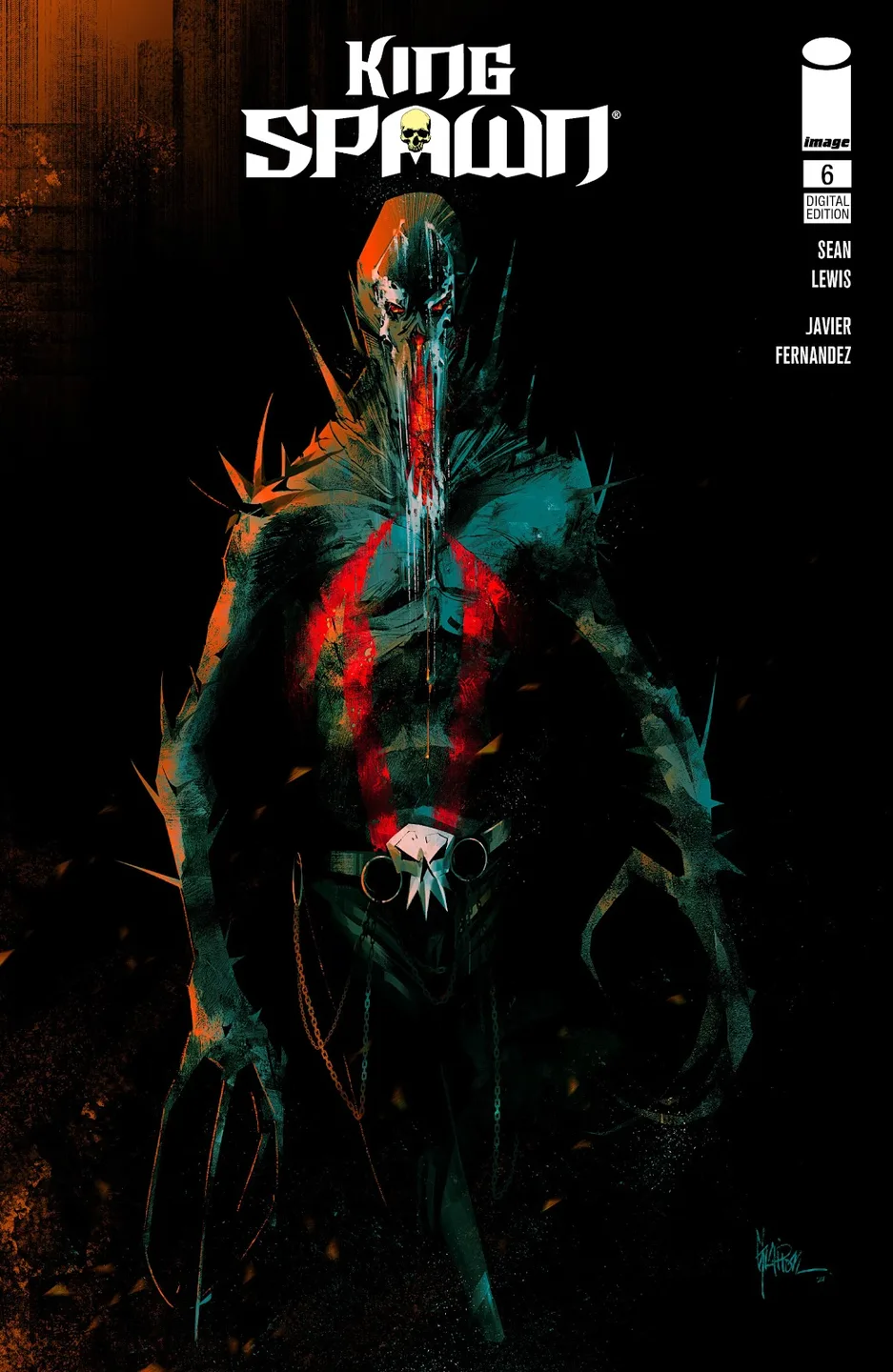 King Spawn Issue #6 cover