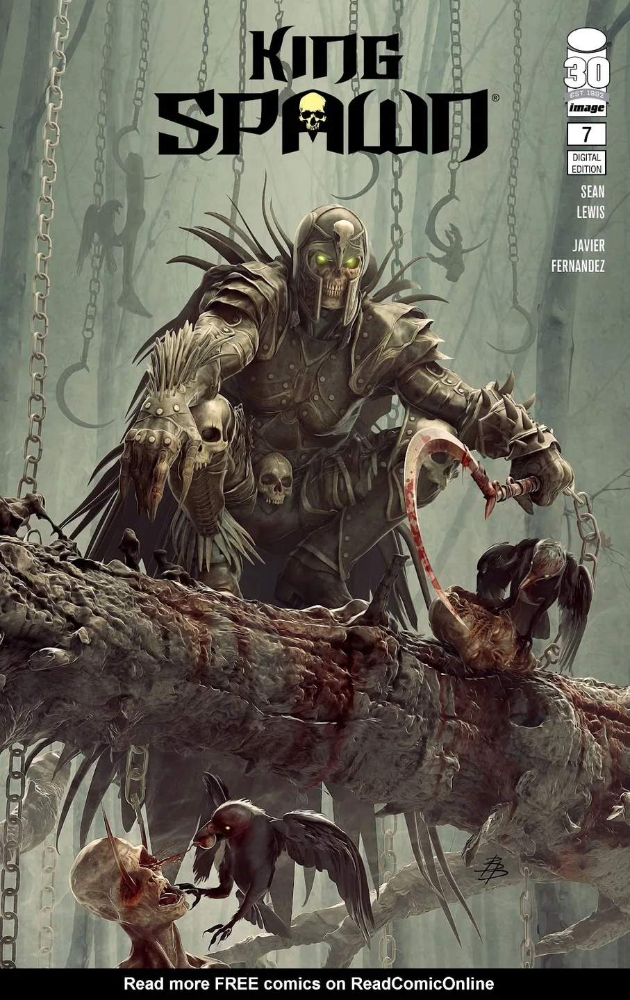 King Spawn Issue #7 cover