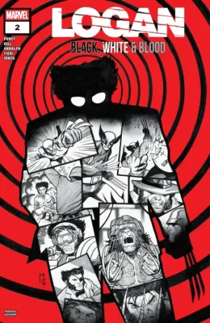 Logan: Black, White & Blood Issue #2 cover