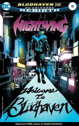 Nightwing (2016) Issue #10 cover