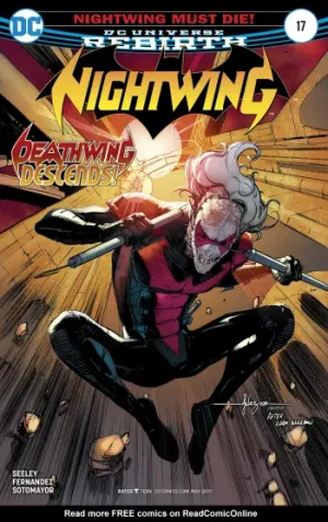 Nightwing (2016) Issue #17 cover