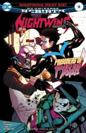 Nightwing (2016) Issue #18 cover