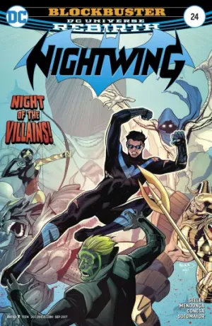 Nightwing (2016) Issue #24 cover