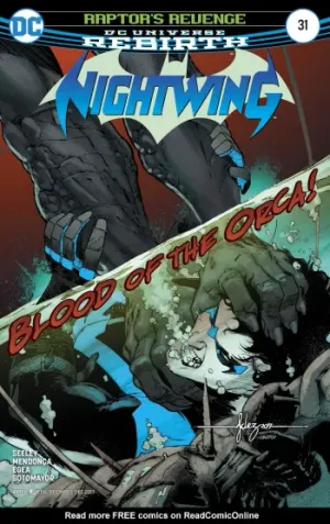 Nightwing (2016) Issue #31 cover