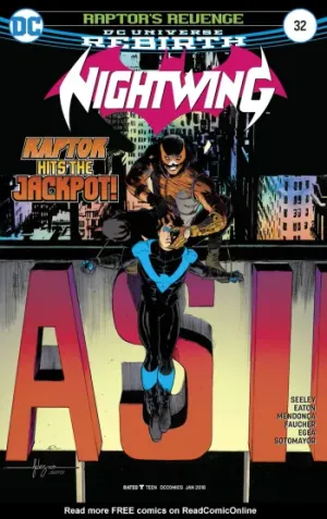 Nightwing (2016) Issue #32 cover