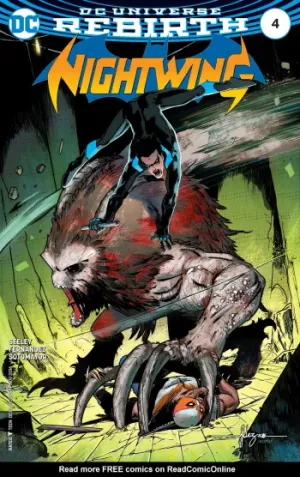 Nightwing (2016) Issue #4 cover