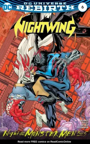 Nightwing (2016) Issue #6 cover