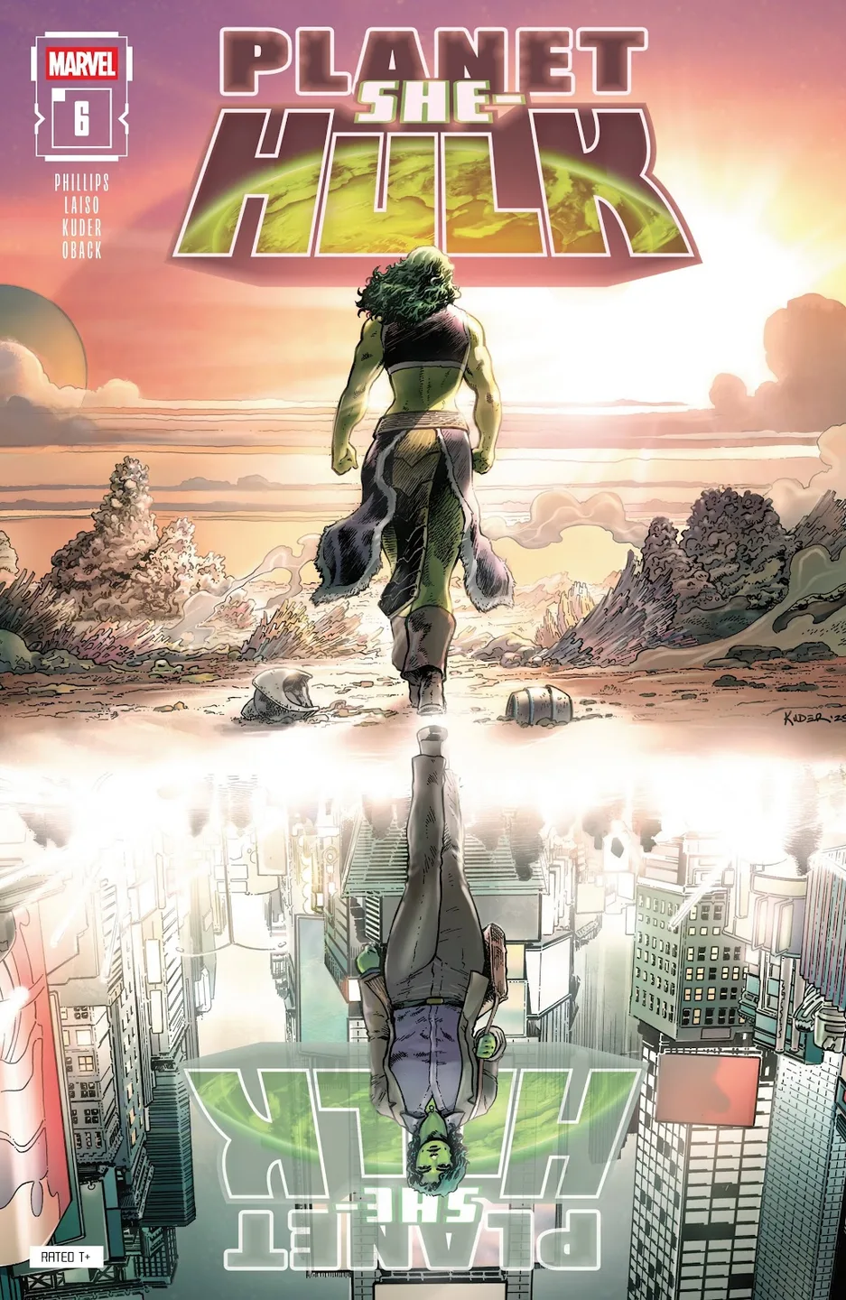 Planet She-Hulk Issue #6 cover