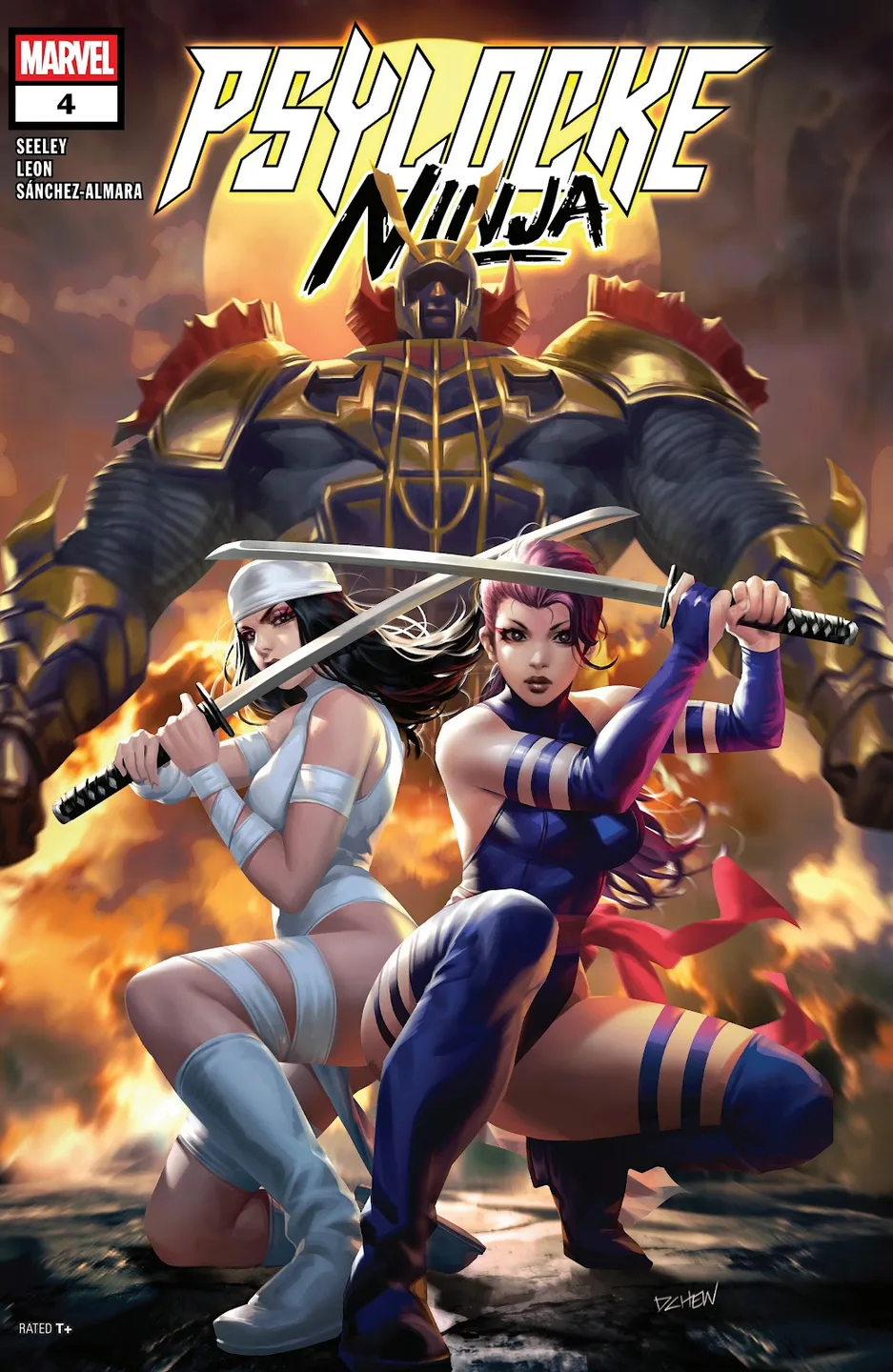 Psylocke: Ninja Issue #4 cover