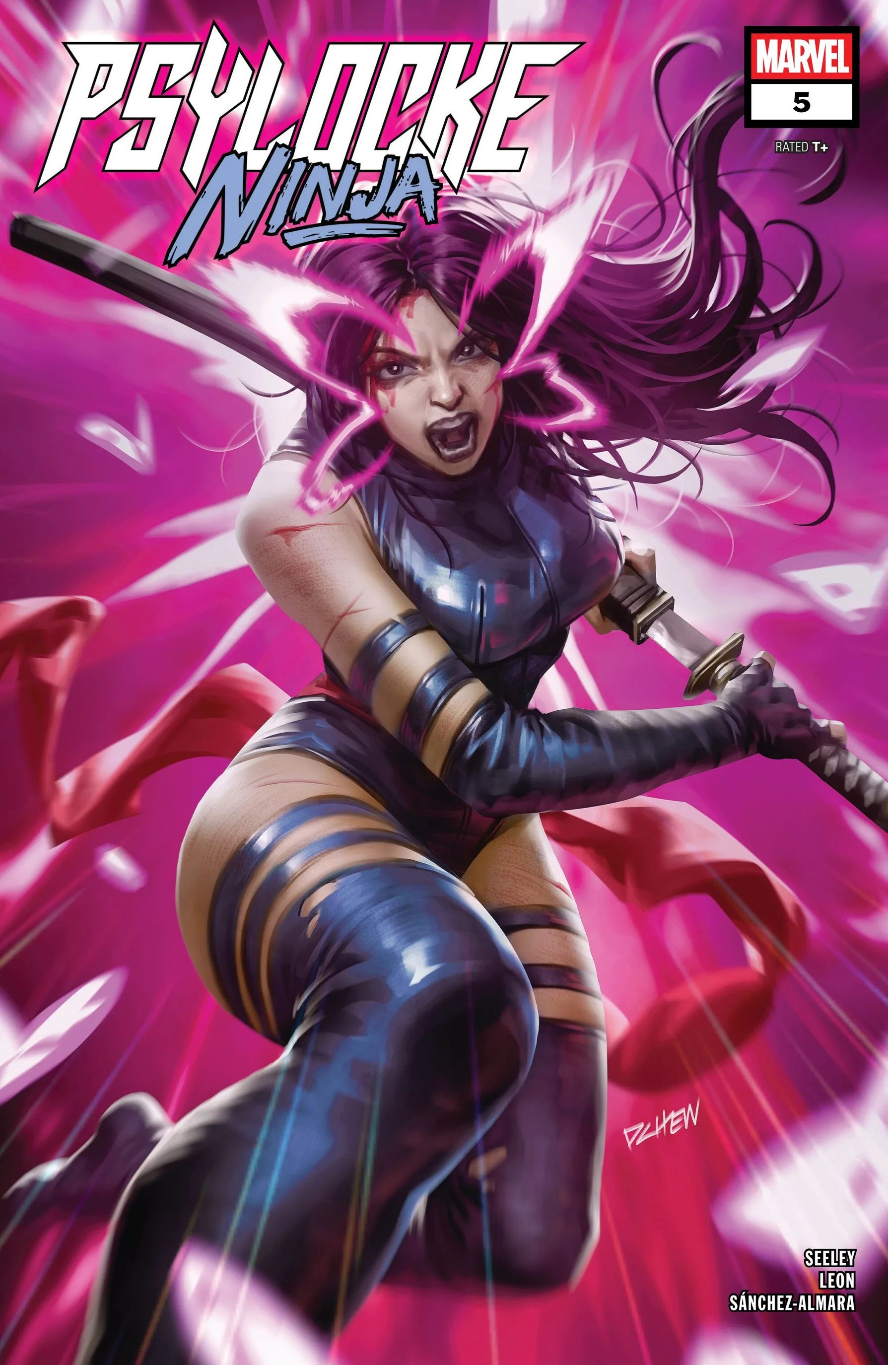 Psylocke: Ninja Issue #5 cover