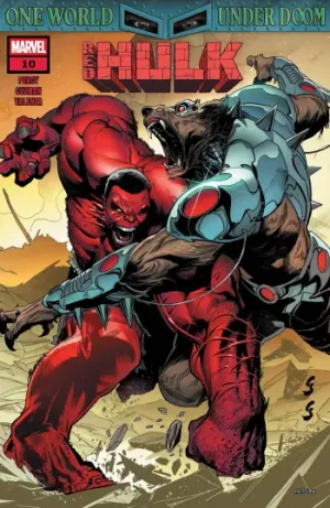 Red Hulk Issue #10 cover