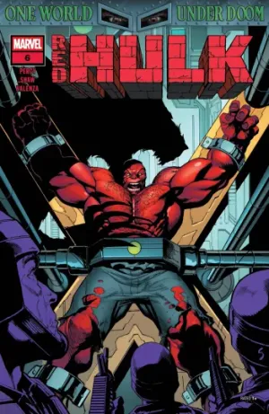 Red Hulk Issue #6 cover