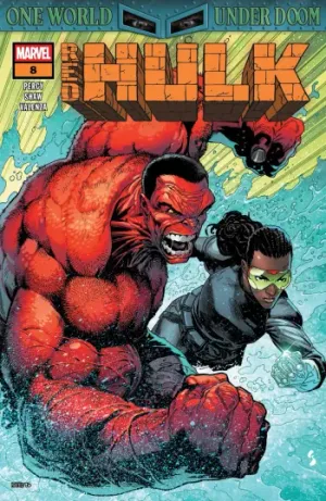 Red Hulk Issue #8 cover