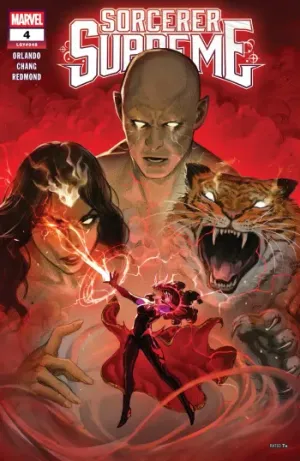 Sorcerer Supreme Issue #4 cover
