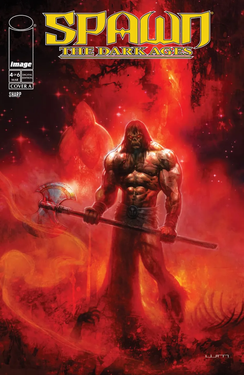 Spawn: The Dark Ages (2025) Issue #4 cover