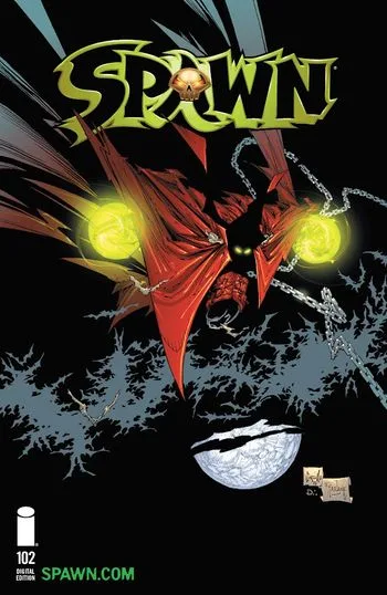 Spawn Issue #102 cover