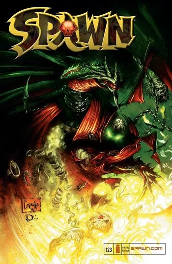 Spawn Issue #123 cover