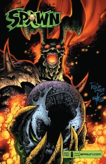 Spawn Issue #153 cover
