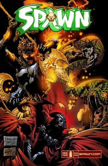 Spawn Issue #155 cover