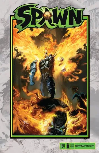 Spawn Issue #160 cover