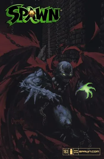 Spawn Issue #163 cover