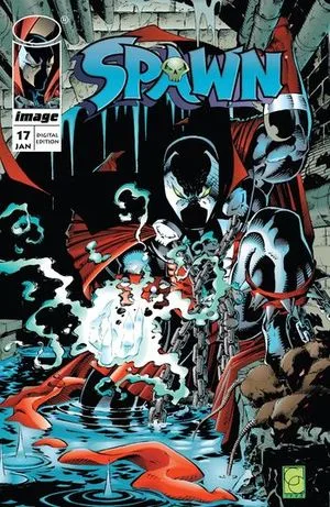 Spawn Issue #17 cover