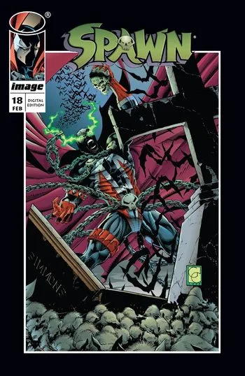Spawn Issue #18 cover