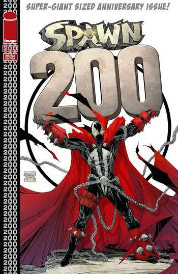 Spawn Issue #200 cover