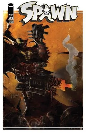 Spawn Issue #203 cover