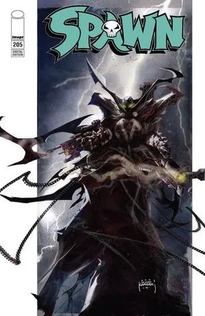 Spawn Issue #205 cover