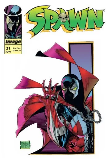 Spawn Issue #21 cover