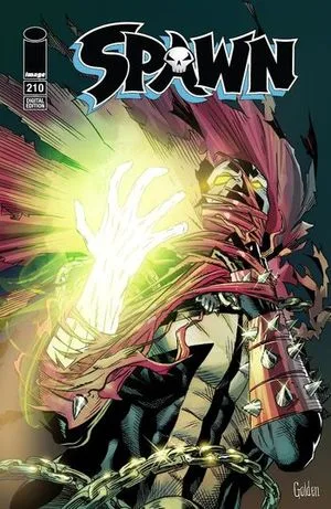 Spawn Issue #210 cover